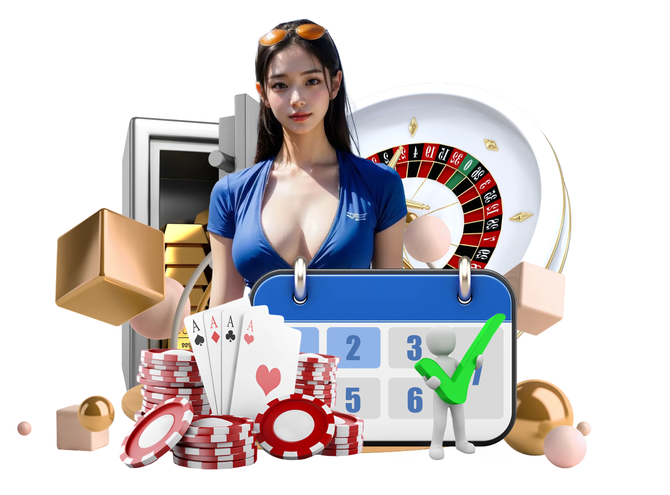 ychecker স্লট গেম এবং ফিশিং আর্কেড ইন্টারফেস